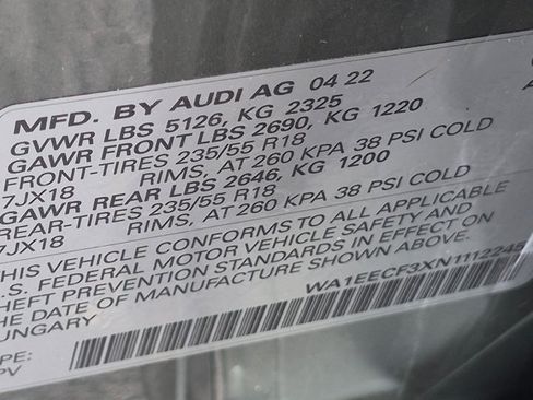 Used 2022 Audi Q3 2.0T Premium Plus w/ Premium Plus Package AWD/4WD image 23