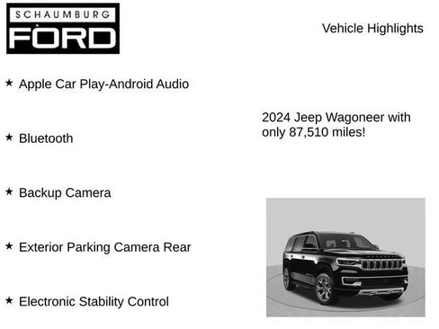 Used 2024 Jeep Wagoneer Series II w/ Flexible Seating Group AWD/4WD image 7