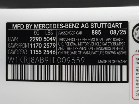 Certified 2026 Mercedes-Benz AMG GT 55 image 37