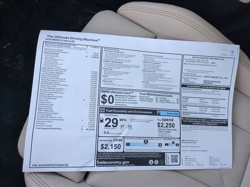 New 2026 BMW X3 xDrive30 w/ Premium Package image 18