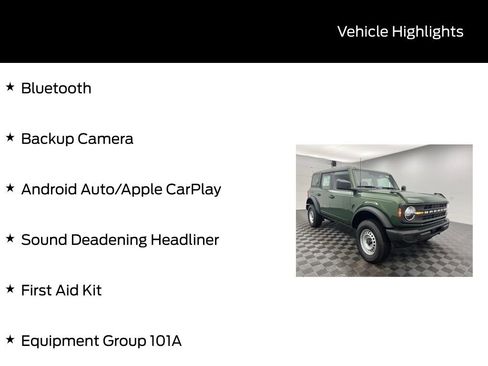 New 2025 Ford Bronco 4-Door image 5