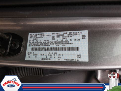 Used 2023 Ford F150 XLT w/ Equipment Group 302A High AWD/4WD image 11