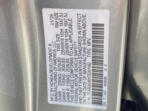 Used 2026 Honda CR-V Sport-L image 29