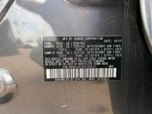 Used 2024 Subaru Outback AWD/4WD image 23