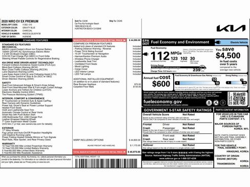 Used 2020 Kia Niro EX Premium image 2