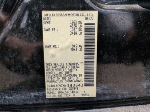 Used 2022 Nissan Altima 2.5 SR FWD image 33