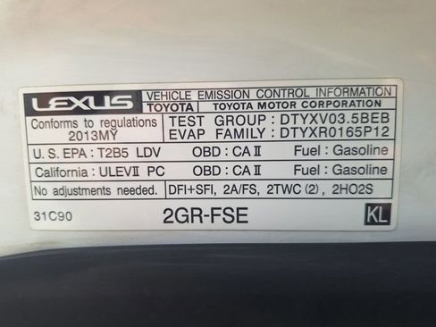 Used 2013 Lexus GS 350 w/ Premium Pkg image 22