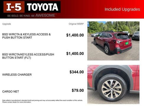 Used 2023 Subaru Outback Premium AWD/4WD image 6