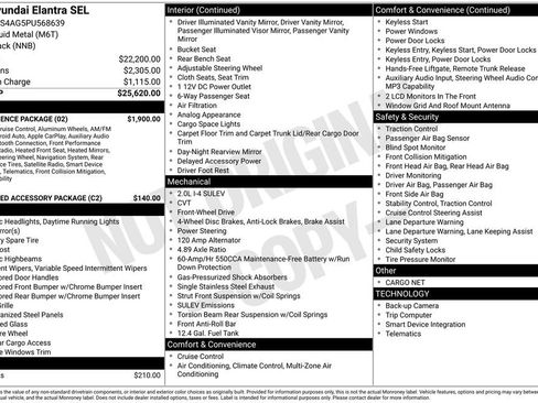 Used 2023 Hyundai Elantra SEL w/ Convenience Package image 9