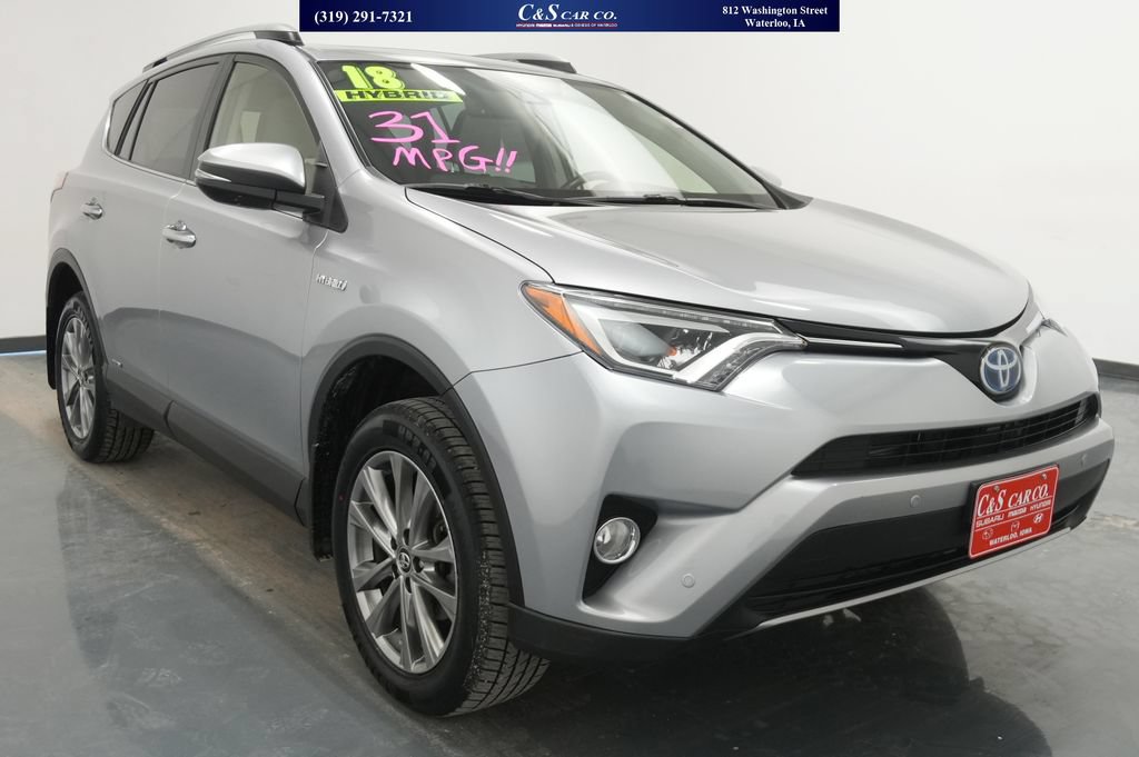 Used 2018 Toyota RAV4 Limited AWD/4WD image 1
