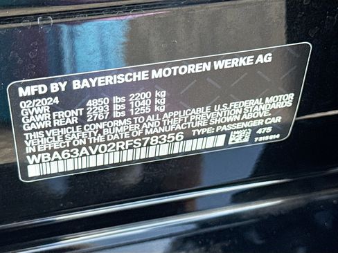 Used 2024 BMW 430i Gran Coupe w/ M Sport Package (Priority 1) RWD image 45