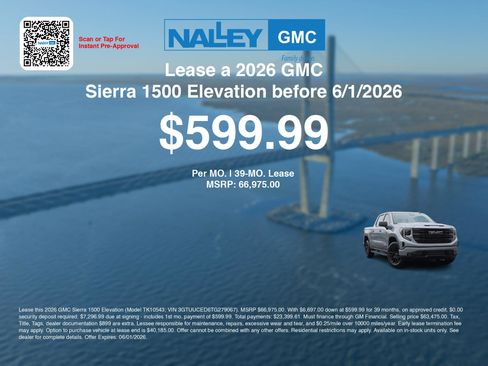 New 2026 GMC Sierra 1500 Elevation w/ Preferred Package AWD/4WD image 3