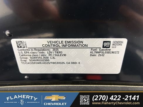 Used 2025 Chevrolet TrailBlazer LT image 17