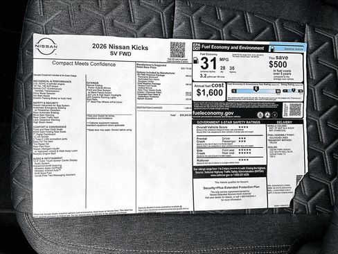 New 2026 Nissan Kicks SV image 21