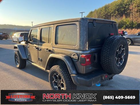 Used 2021 Jeep Wrangler Unlimited Rubicon 4xe w/ Steel Bumper Group image 4