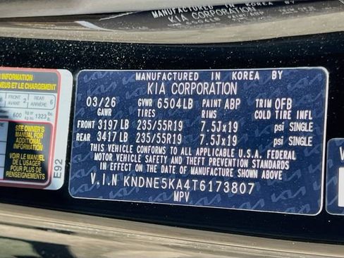 New 2026 Kia Carnival SX FWD image 35