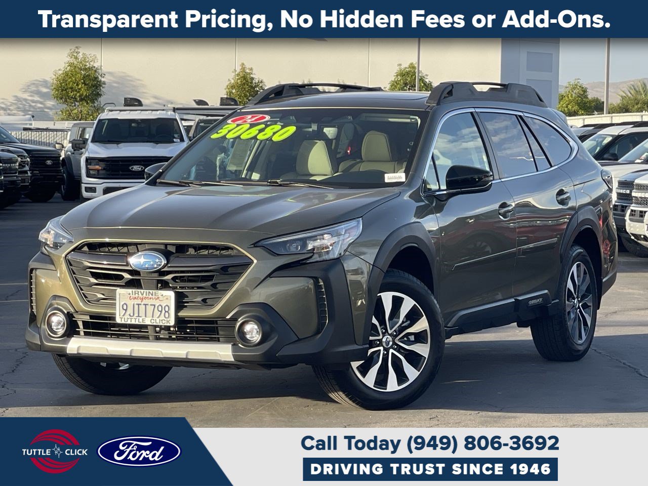 Used 2024 Subaru Outback Limited XT AWD/4WD image 1