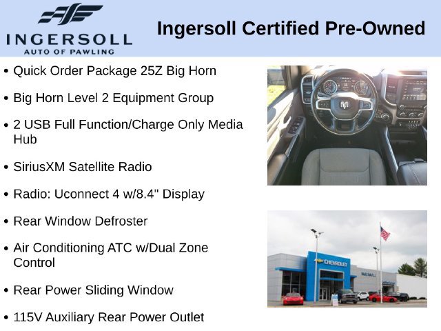Used 2020 RAM 1500 Big Horn AWD/4WD image 10