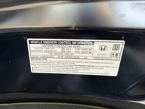 Certified 2025 Honda HR-V Sport image 35