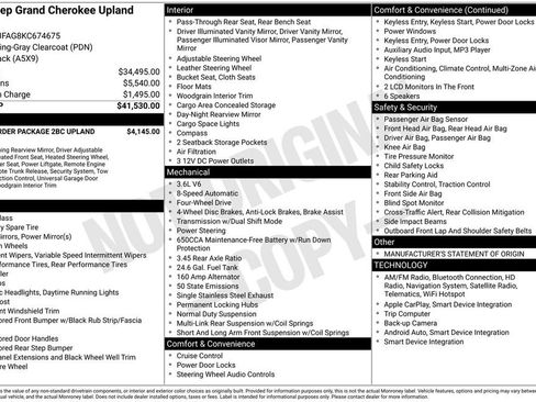 Used 2019 Jeep Grand Cherokee Laredo image 4