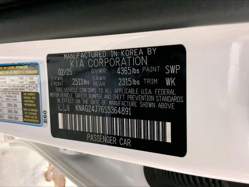 Certified 2025 Kia K5 LXS FWD image 30