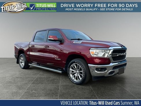 Used 2021 RAM 1500 Big Horn w/ Trailer Tow Group AWD/4WD image 1