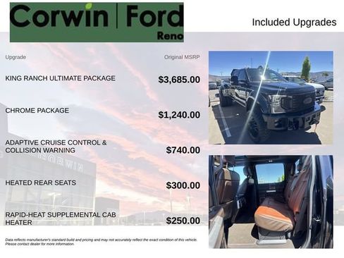 Used 2022 Ford F450 King Ranch w/ King Ranch Ultimate Package AWD/4WD image 3