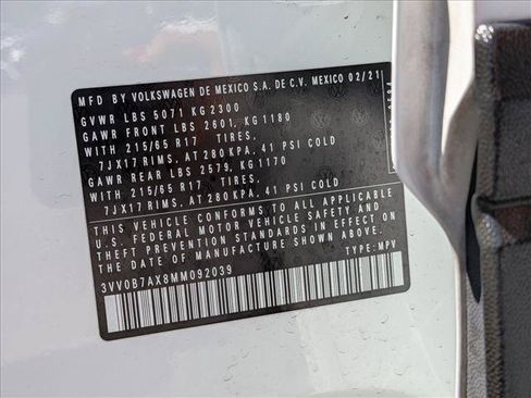 Used 2021 Volkswagen Tiguan S AWD/4WD image 23