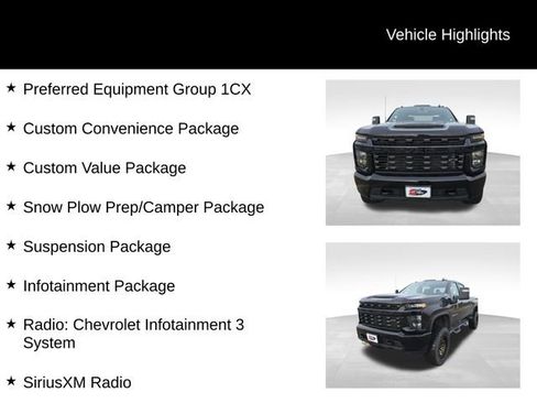 Used 2022 Chevrolet Silverado 2500 Custom w/ Custom Value Package image 12