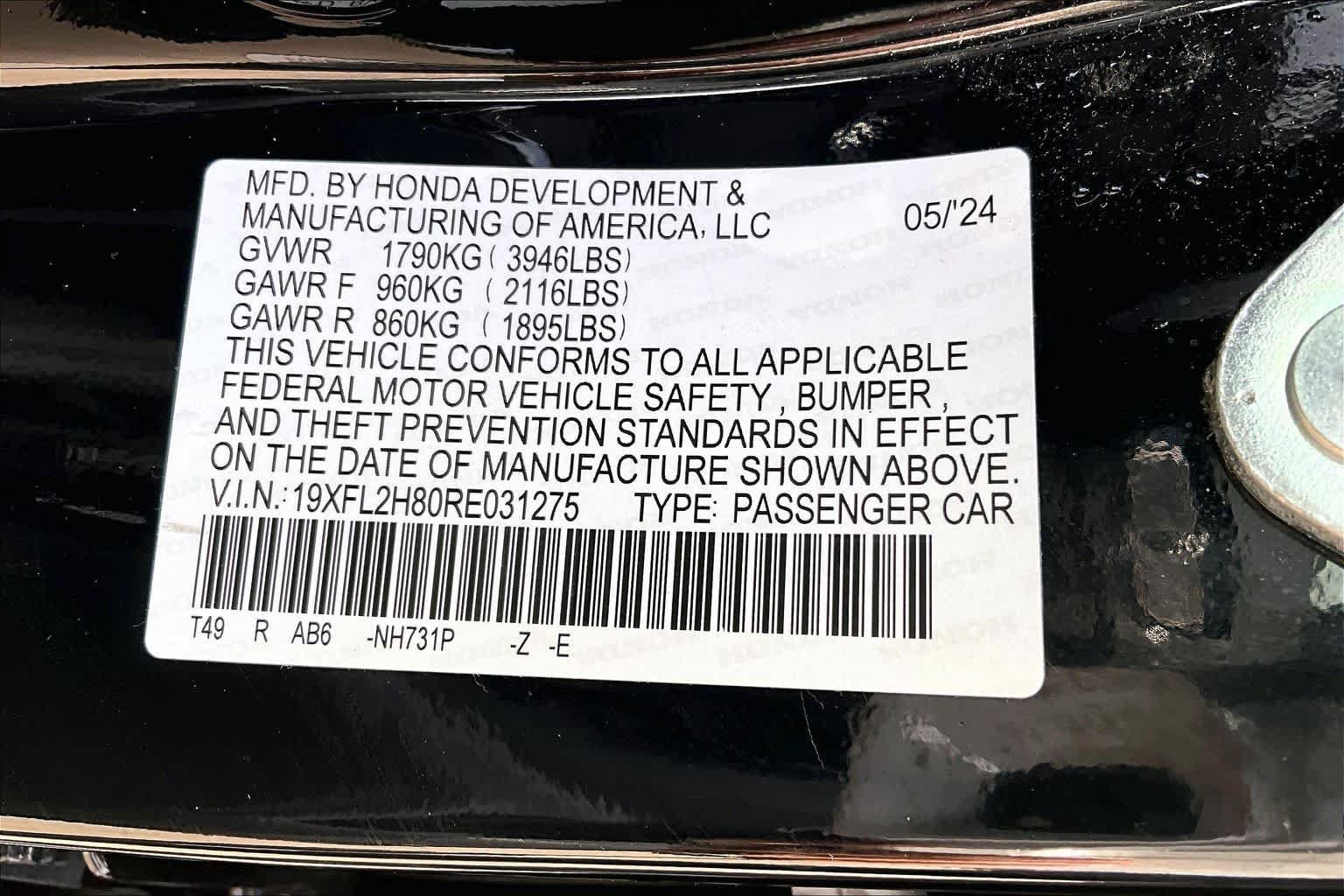 Used 2024 Honda Civic Sport image 31