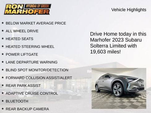 Used 2023 Subaru Solterra AWD image 14