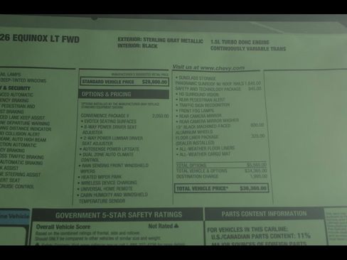 New 2026 Chevrolet Equinox LT w/ Convenience Package II FWD image 26