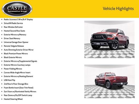 Used 2022 RAM 1500 Rebel w/ Rebel Level 1 Equipment Group AWD/4WD image 11