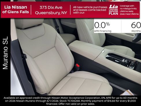 New 2026 Nissan Murano SL AWD/4WD image 37