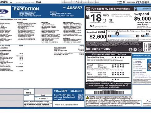 New 2027 Ford Expedition Tremor w/ Driver's Package AWD/4WD image 4