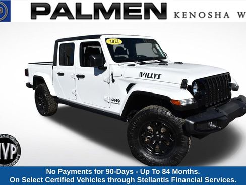 Certified 2021 Jeep Gladiator Willys AWD/4WD image 1
