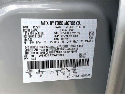 Used 2024 Ford Maverick Lariat image 35