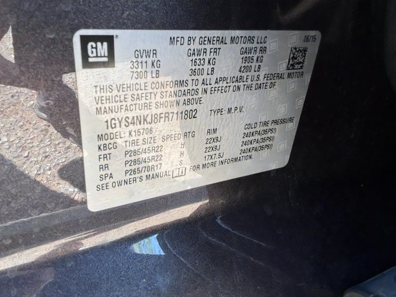 Used 2015 Cadillac Escalade Premium AWD/4WD image 35