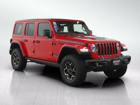 Used 2021 Jeep Wrangler Unlimited Rubicon 4xe w/ Steel Bumper Group AWD/4WD image 8