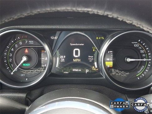 Used 2021 Jeep Wrangler Unlimited Sahara 4xe w/ Cold Weather Group image 20