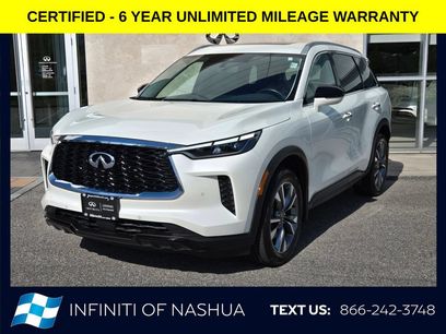 Certified 2023 INFINITI QX60 Luxe w/ Cargo Package