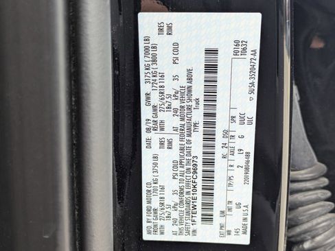 Used 2019 Ford F150 XLT w/ Equipment Group 302A Luxury image 15