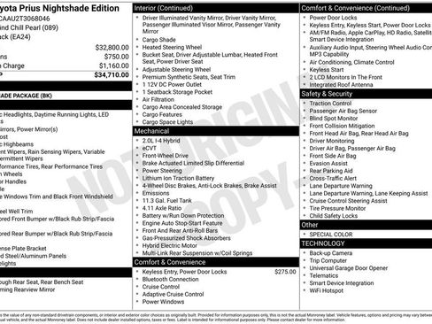 Used 2026 Toyota Prius FWD image 6