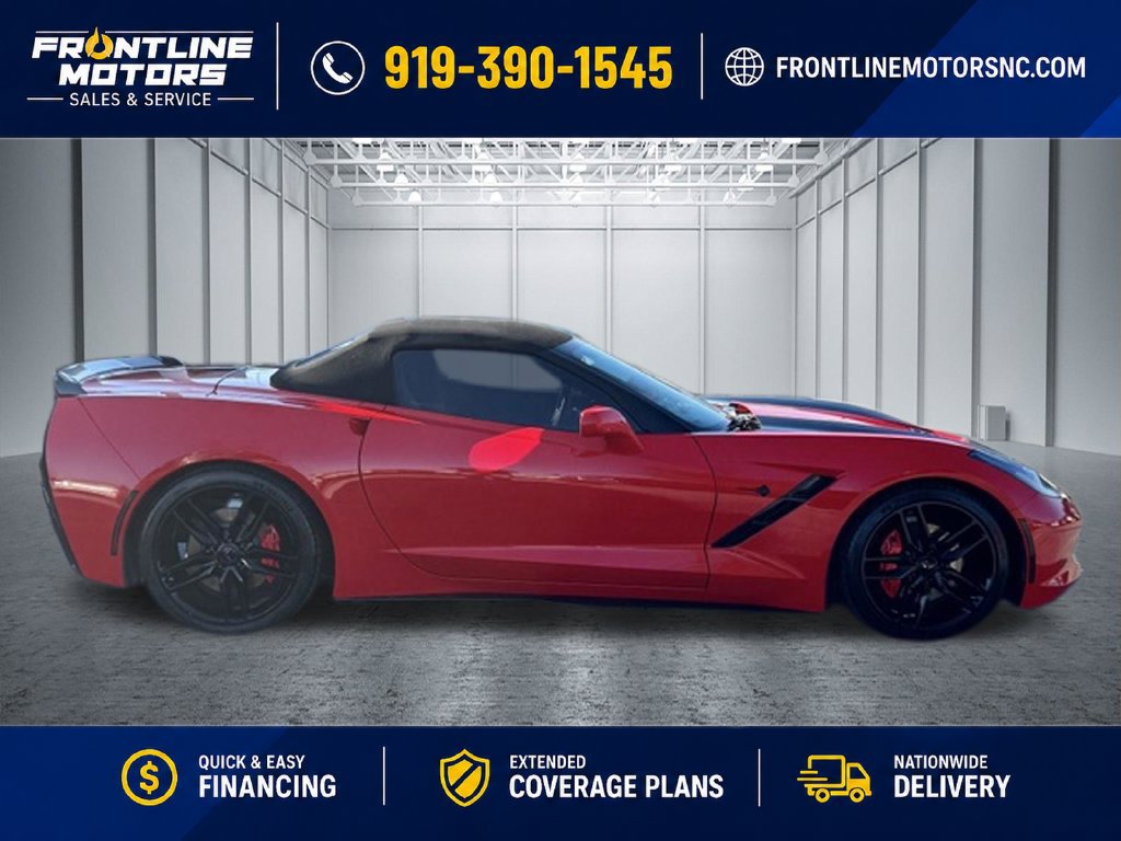 Used 2015 Chevrolet Corvette Stingray Convertible w/ 3LT Preferred Equipment Group RWD image 10