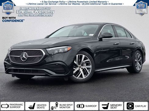 Used 2025 Mercedes-Benz E 350 4MATIC Sedan image 1
