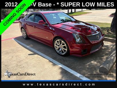 Used 2012 Cadillac CTS V