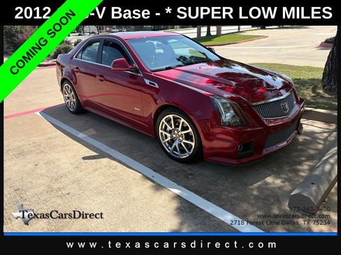 Used 2012 Cadillac CTS V RWD image 1