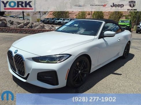 Used 2021 BMW 430i Convertible w/ M Sport Package RWD image 1