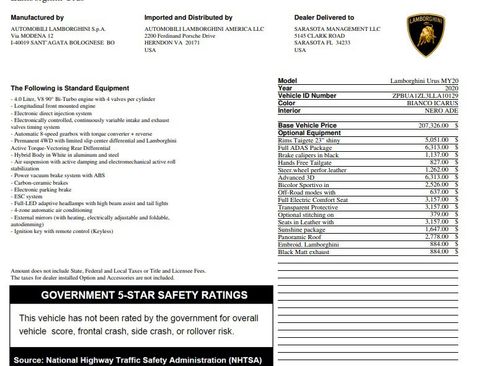 Used 2020 Lamborghini Urus image 4