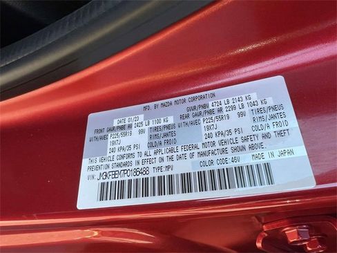 Certified 2023 MAZDA CX-5 AWD 2.5 S w/ Premium Plus Pkg image 19